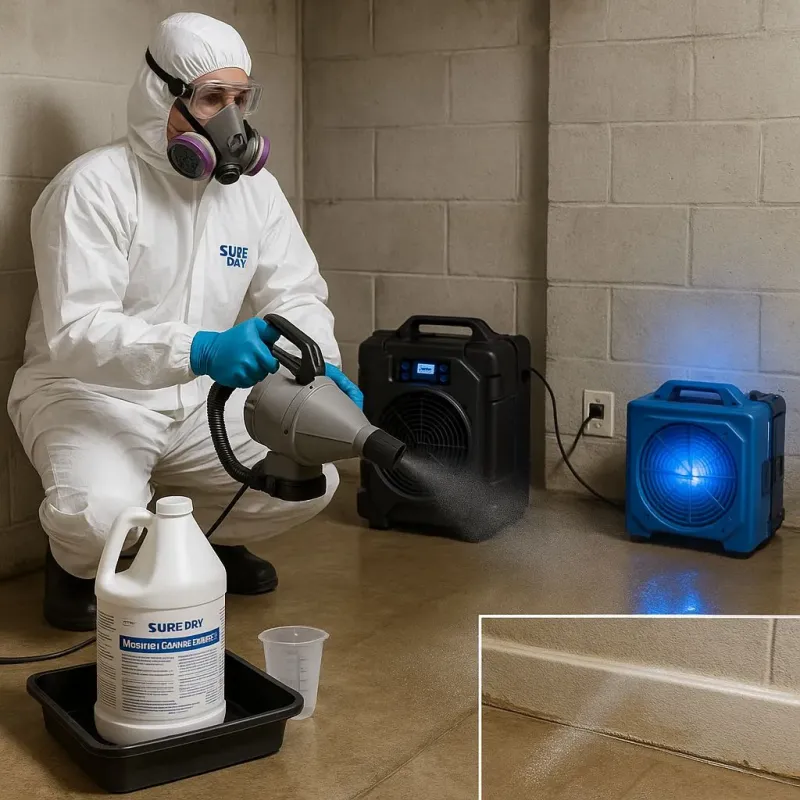 Sanitization and Odor Removal process in Barton, WI