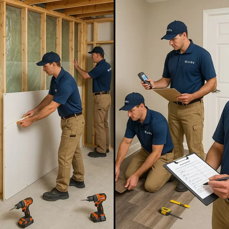 Repairs and Reconstruction process in Barton, WI